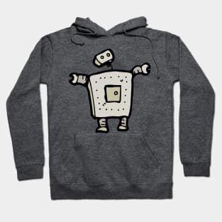 Square Shaped Robot Hoodie